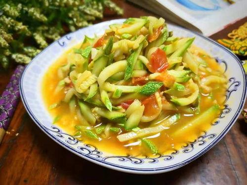 吃瓜炒西红柿,吃瓜炒西红柿的完美融合